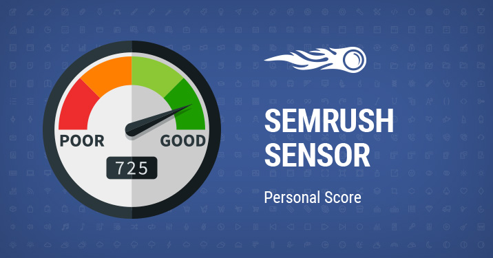 SEMrush Sensor: SEO & Keyword Research Made Easy