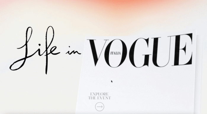 Life in Vogue Website Design