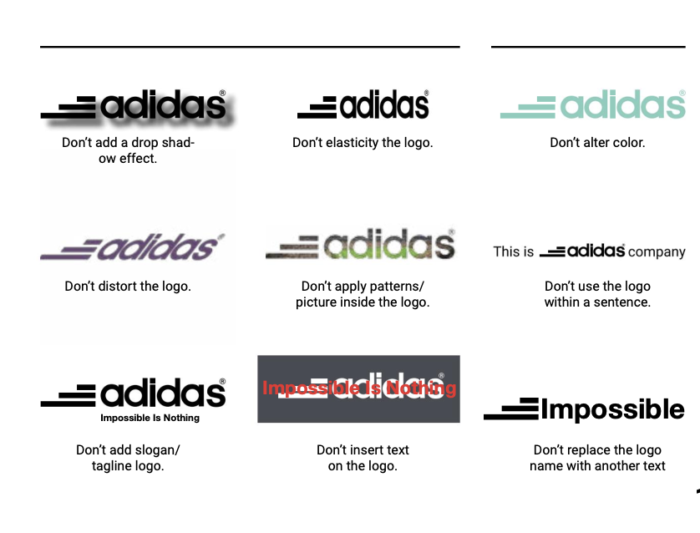 Adidas Brand Guidelines logo