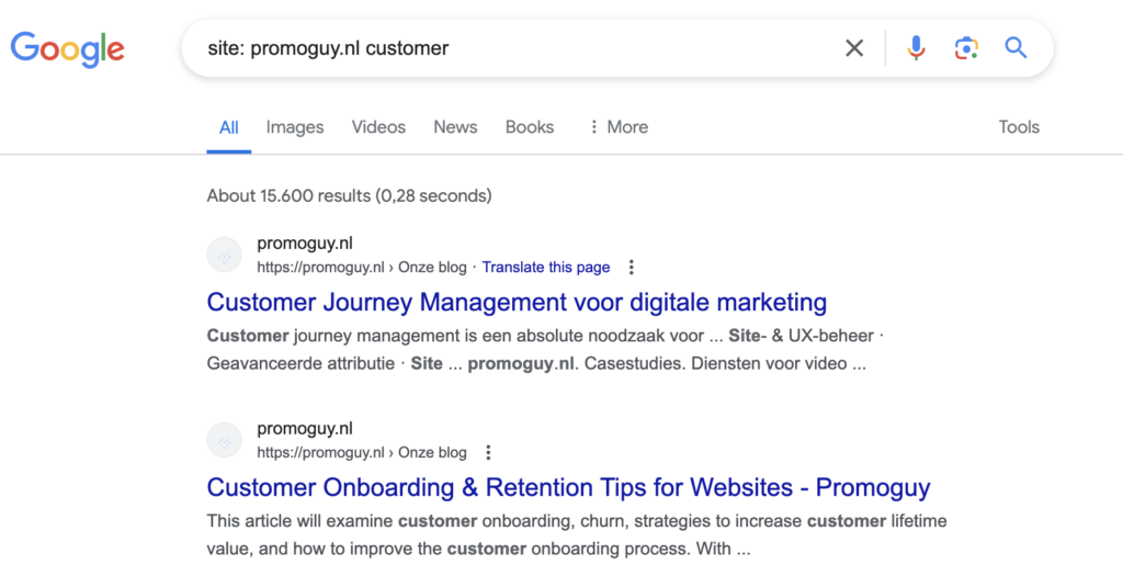 Search tips Google Promoguy